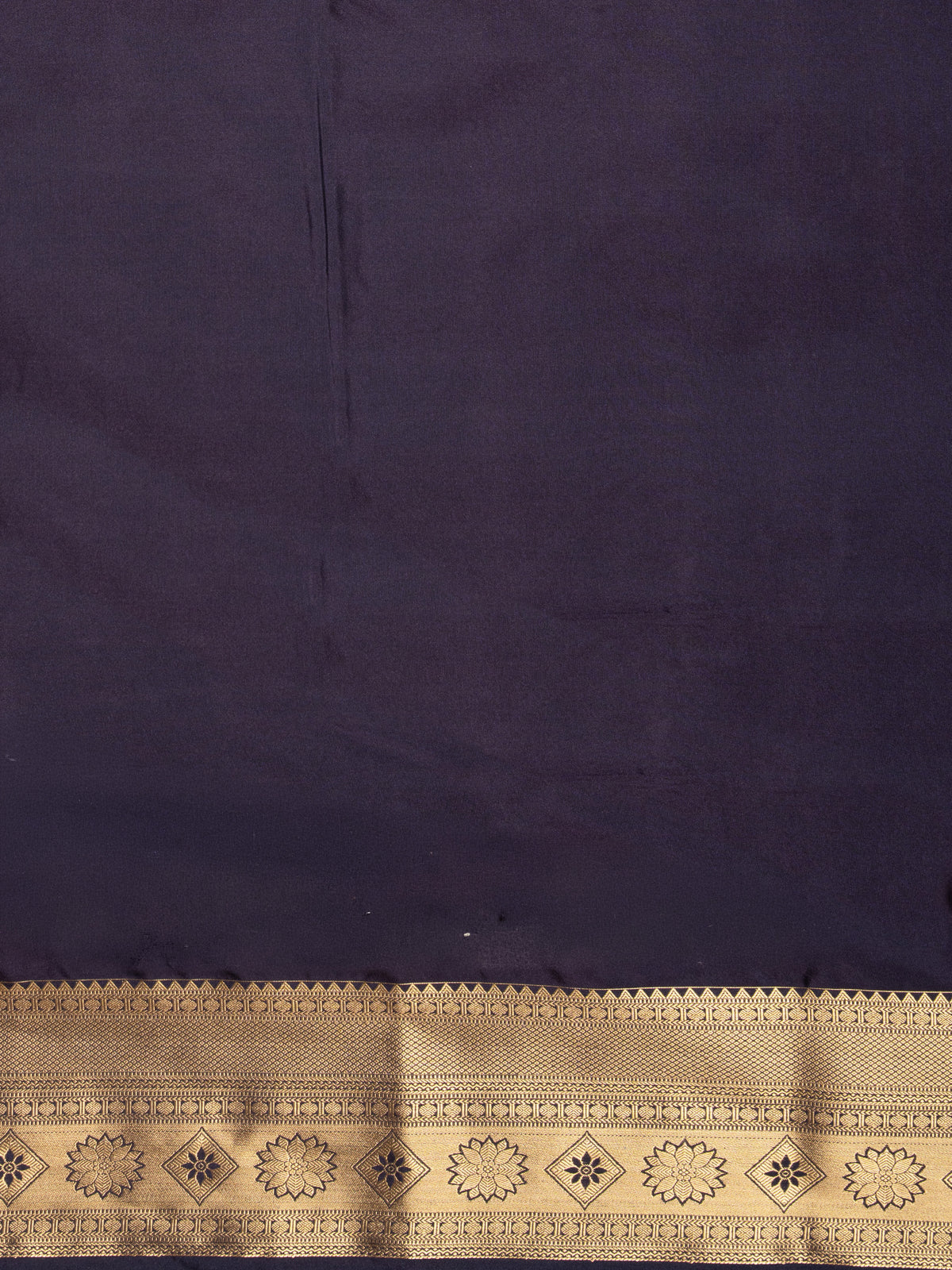 Women Soft Silk Violet with Dark Brown SS496