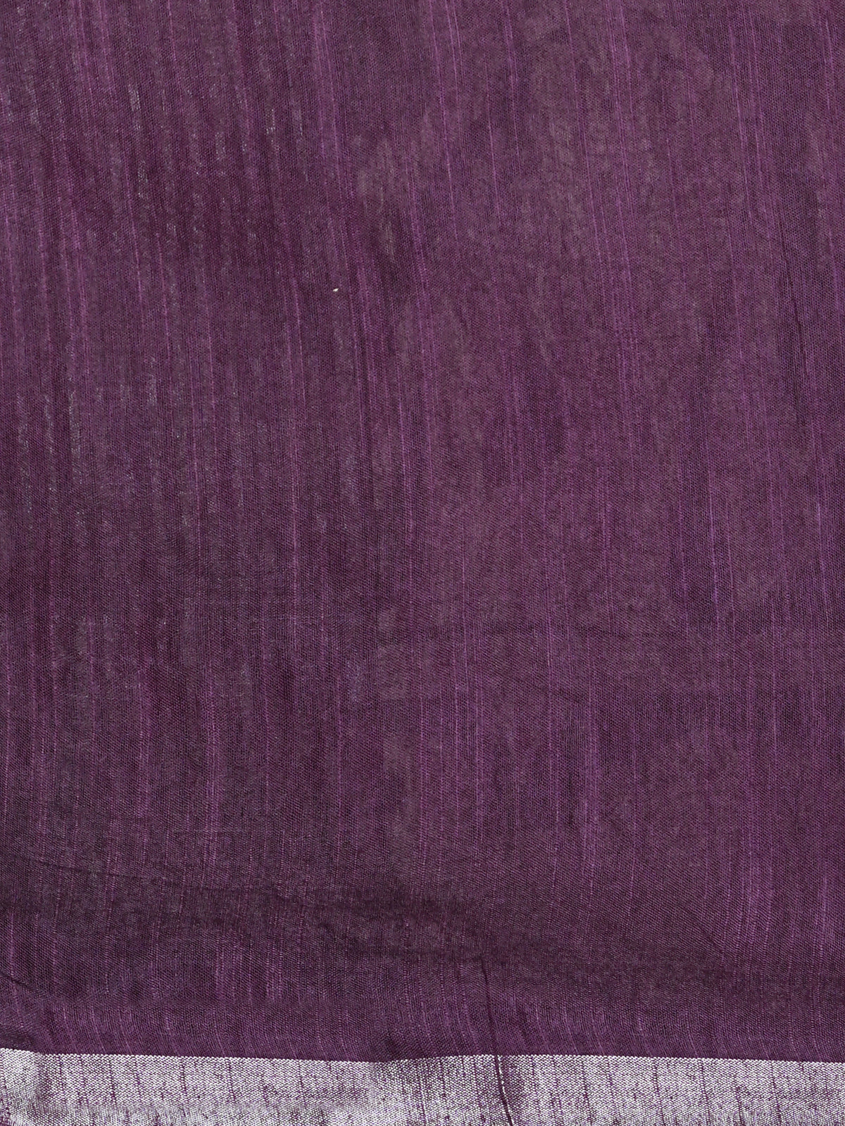 Women Semi Tussar Purple Saree ST380
