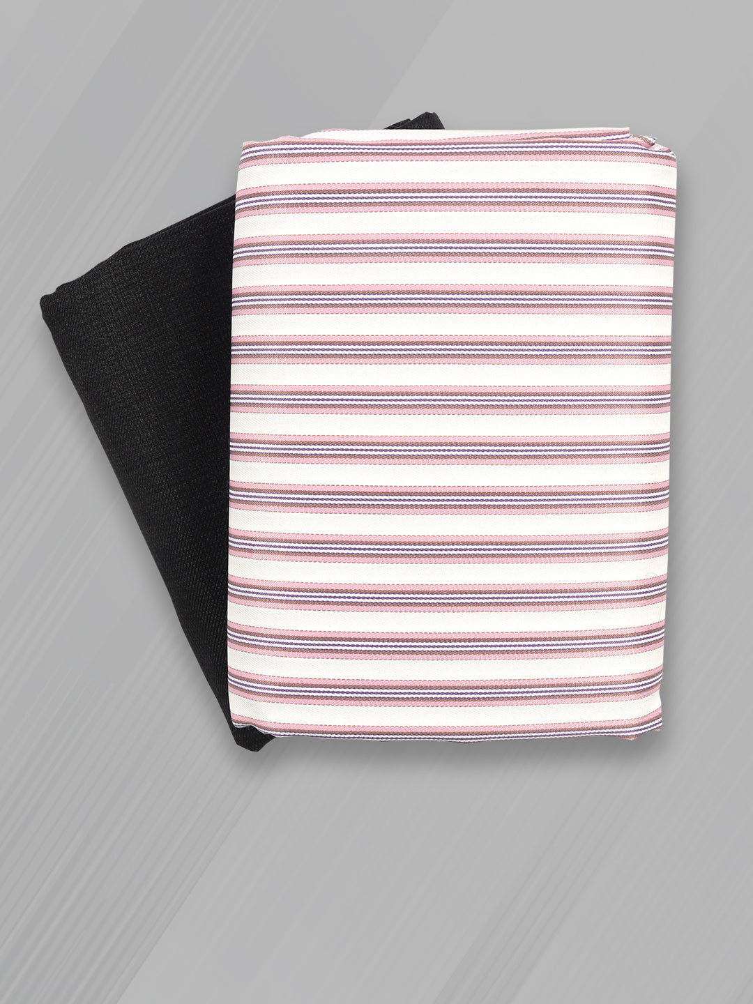 Cotton Blend Striped Shirting & Suiting Gift Box SS245