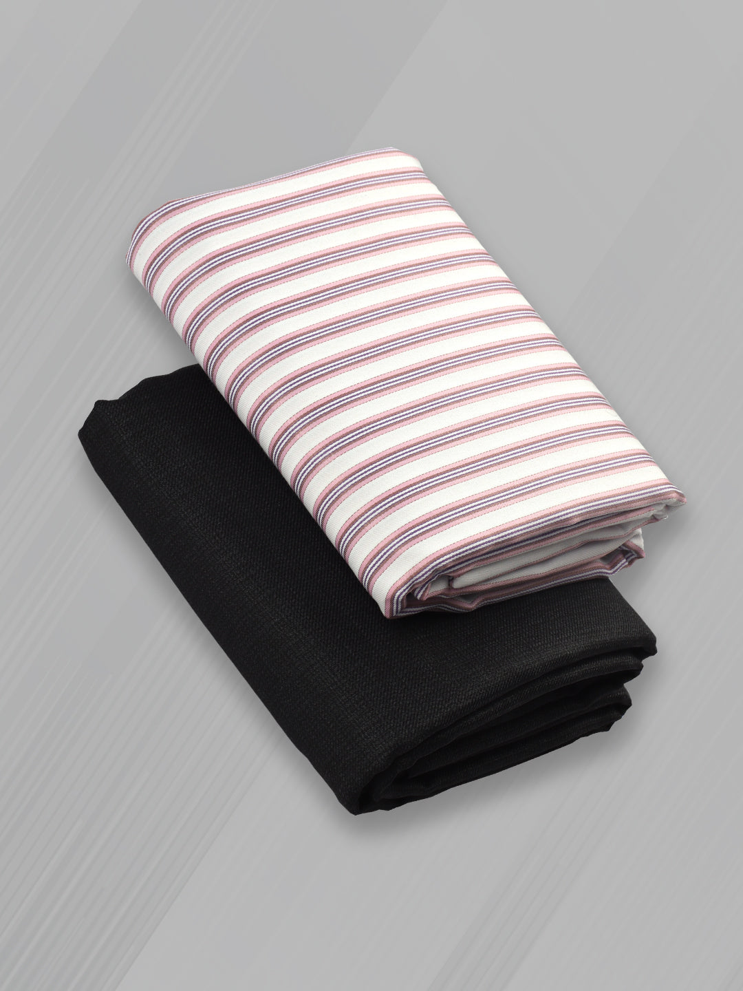 Cotton Blend Striped Shirting & Suiting Gift Box SS245