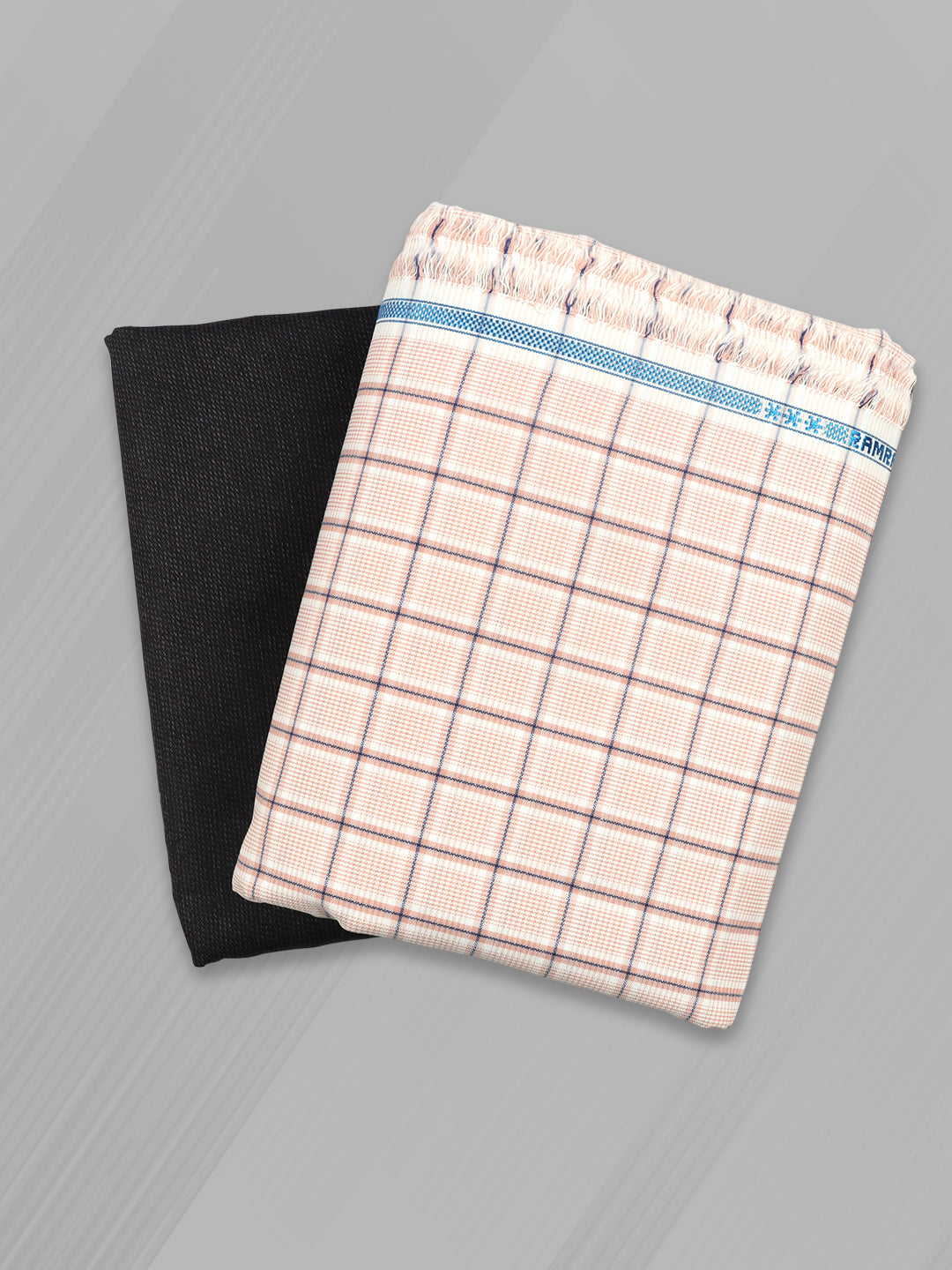 Cotton Blend Checked Shirting & Suiting Gift Box SS238