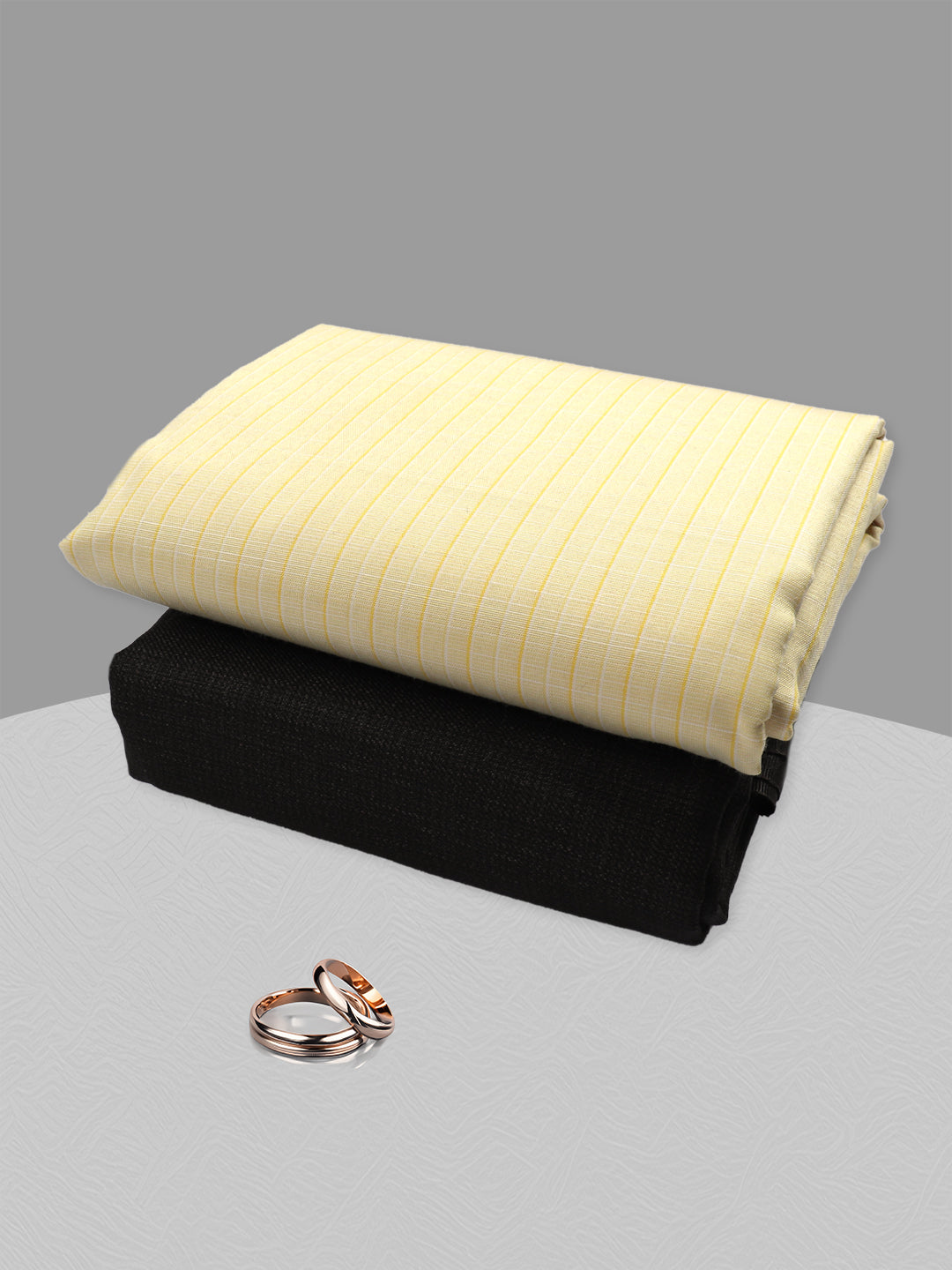 Men Cotton Striped Shirting & Suiting Gift Box SS190