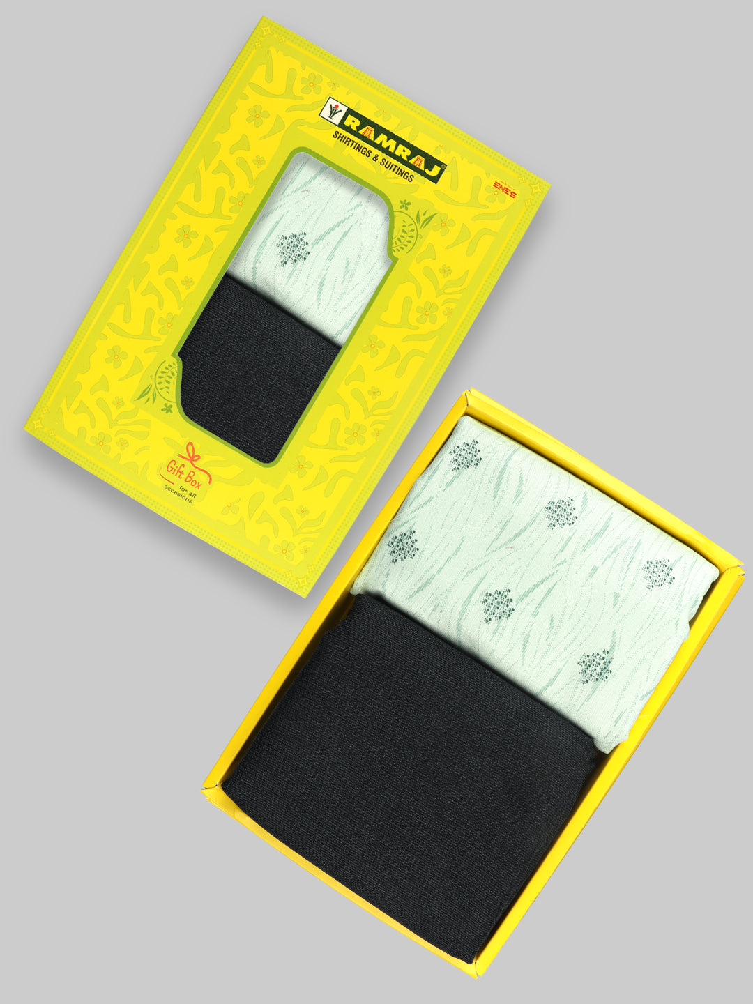 Cotton Blend Printed Shirting & Suiting Gift Box SS230