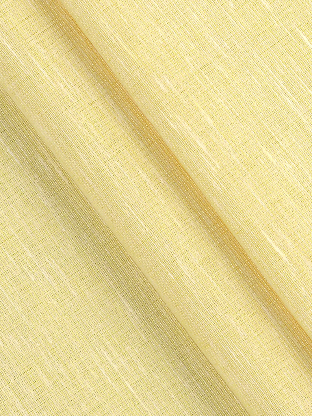 Men Cotton Blend Plain Shirt Fabric Yellow Variety