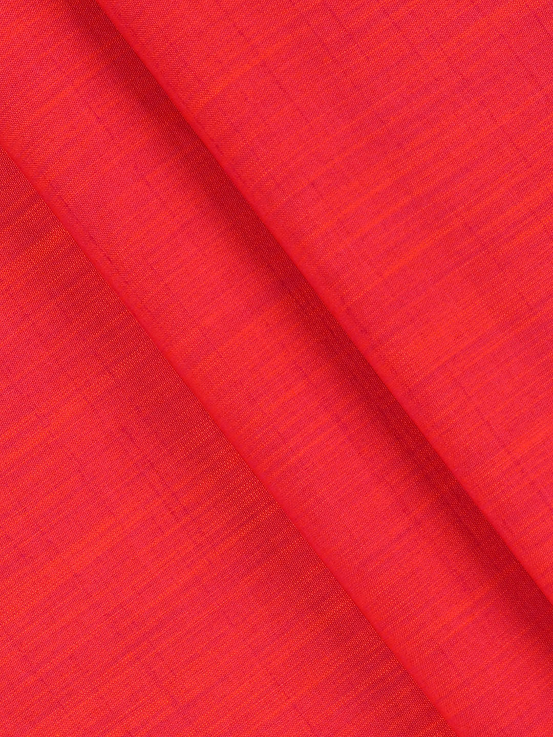 Men Cotton Blend Plain Shirt Fabric Red Variety