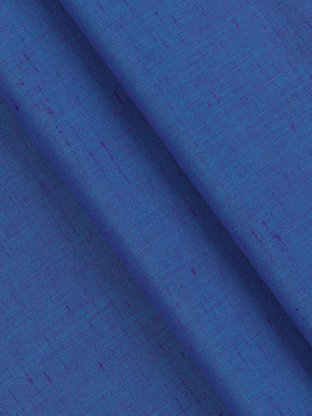 Men Cotton Blend Plain Shirt Fabric Dark Blue Variety