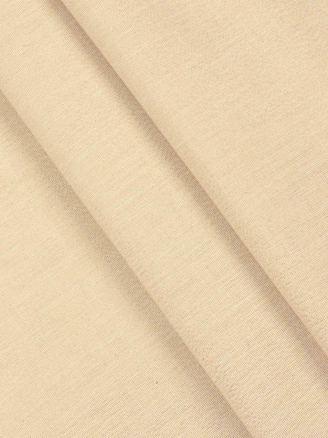 Men Tissue Kurtha Fabric Gold