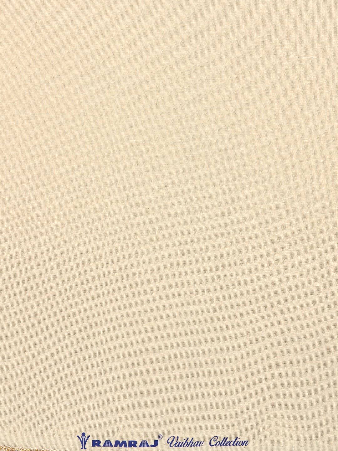 Men Tissue Kurtha Fabric Gold