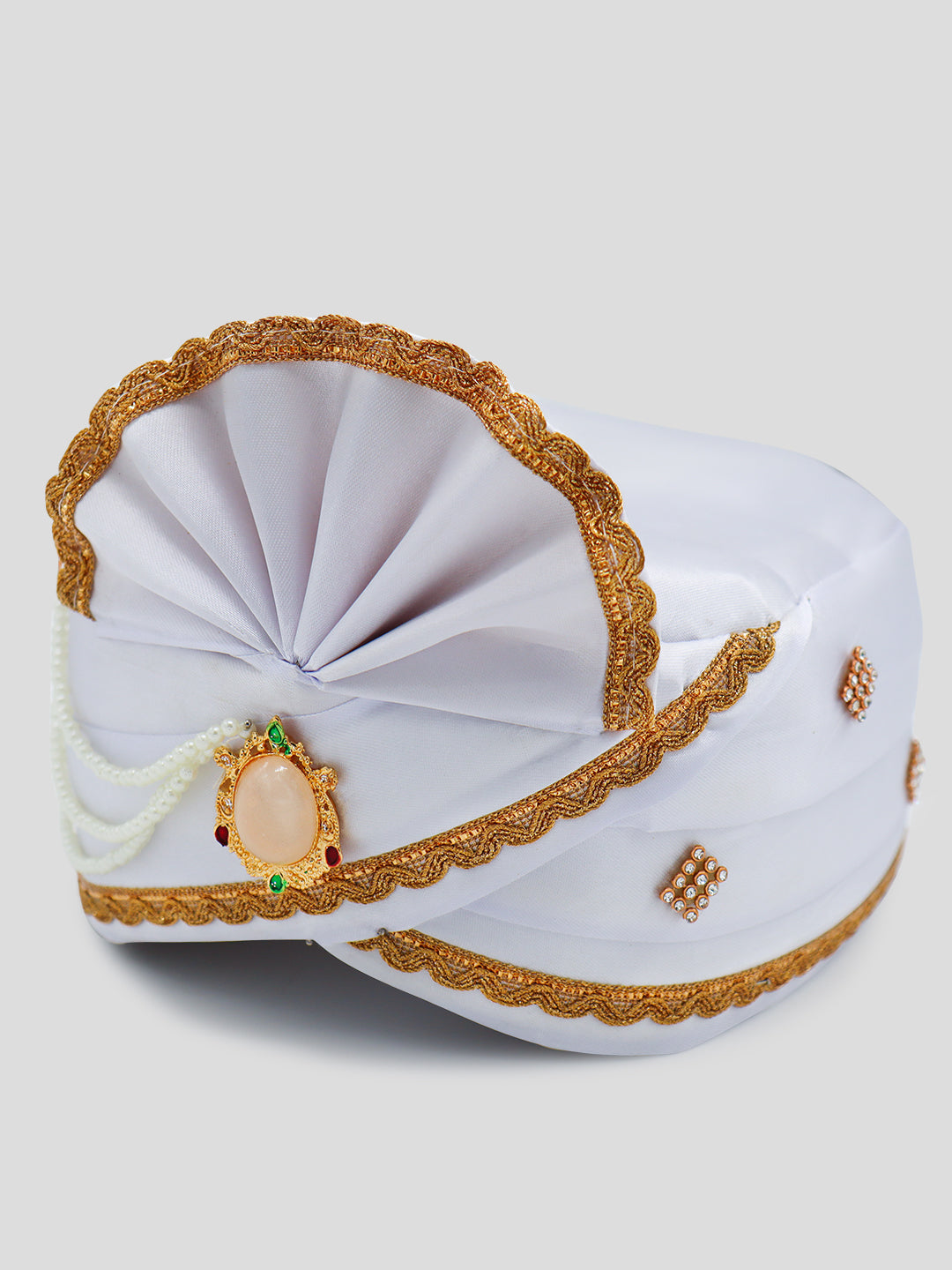 Traditional Silky Style Wedding Turban - 85