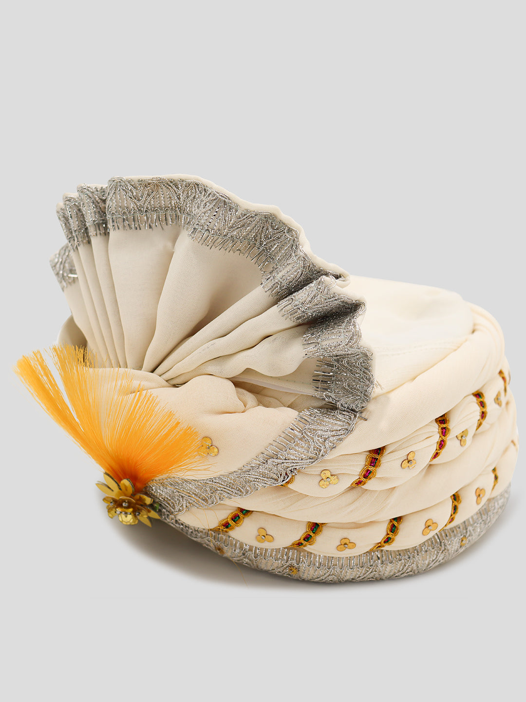 Traditional Silky Style Wedding Turban - 75