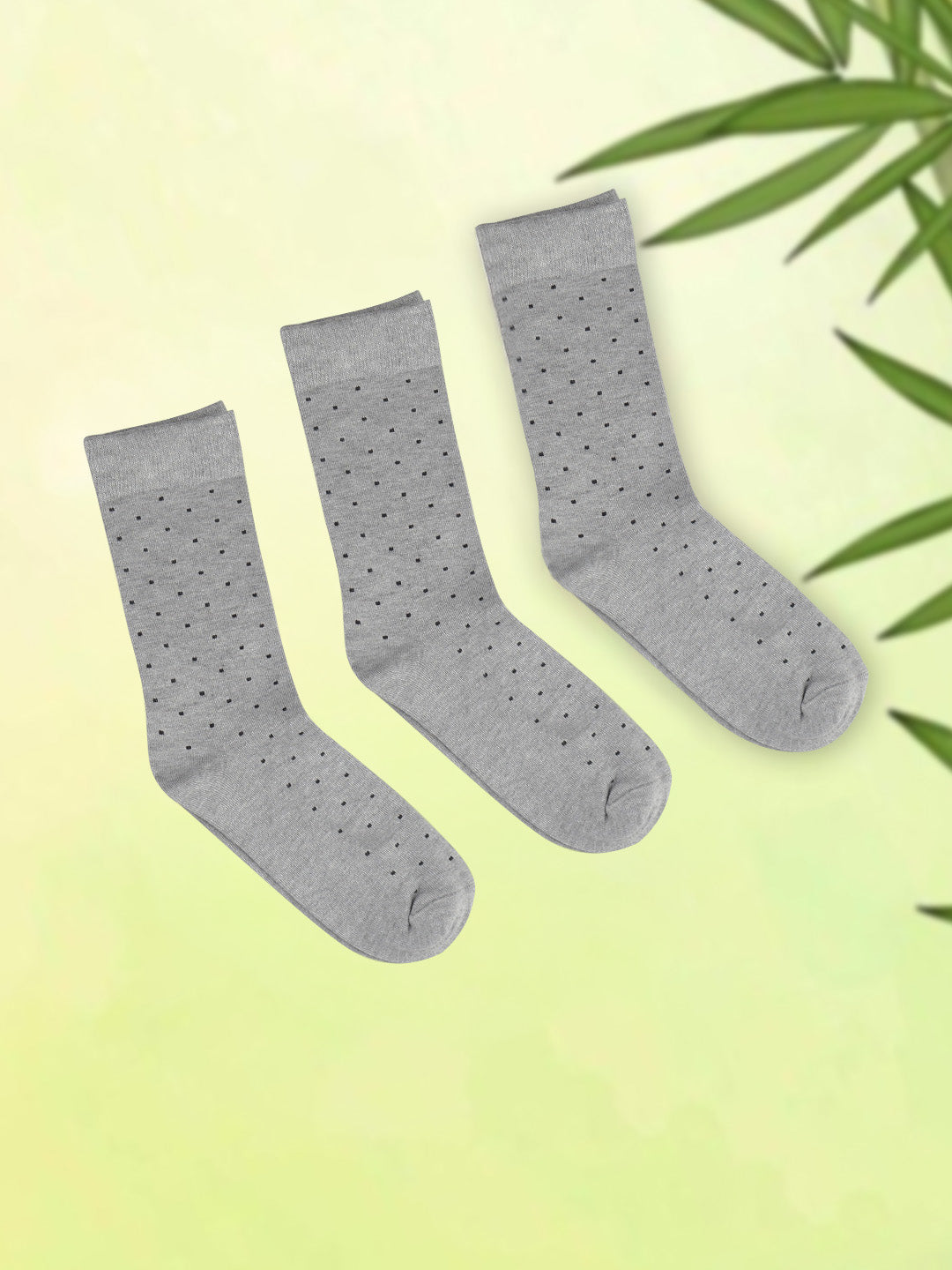 Men Formal Full Length Polka Dot Designed Socks FFD2