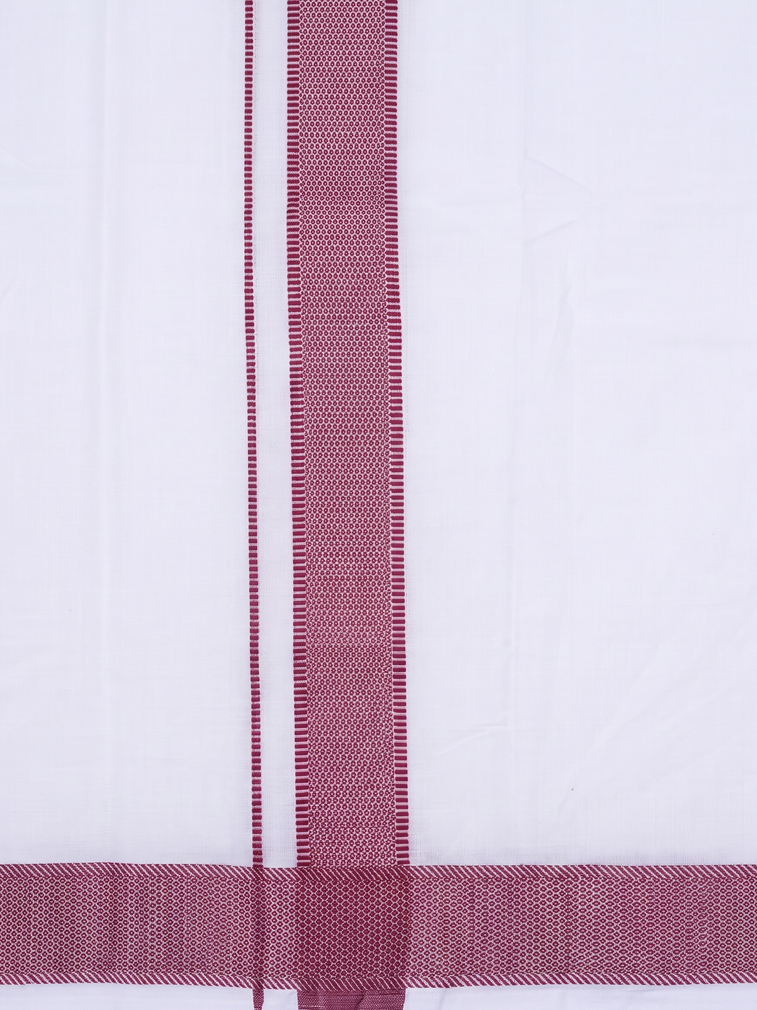 Vivanta – Cotton Dobby Texture Shirt & Matching Border Dhoti Set | Pink | DC8