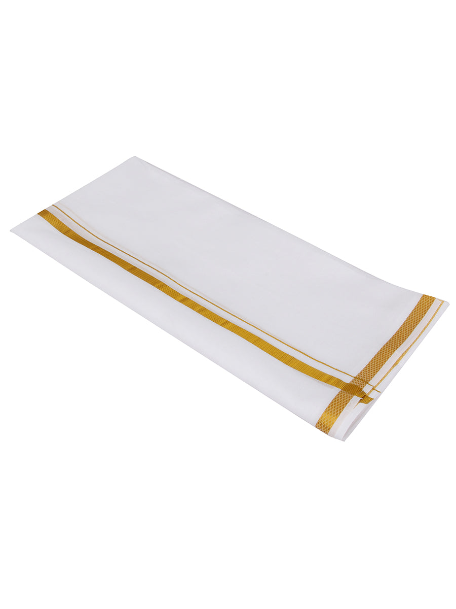 Tejas White 3/4" Border Towel (2m)-view three