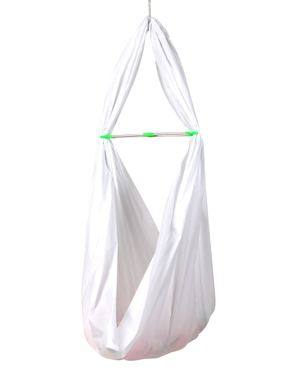 Premium Soft Cotton White Stitched Hammock/Cradle 748-View one