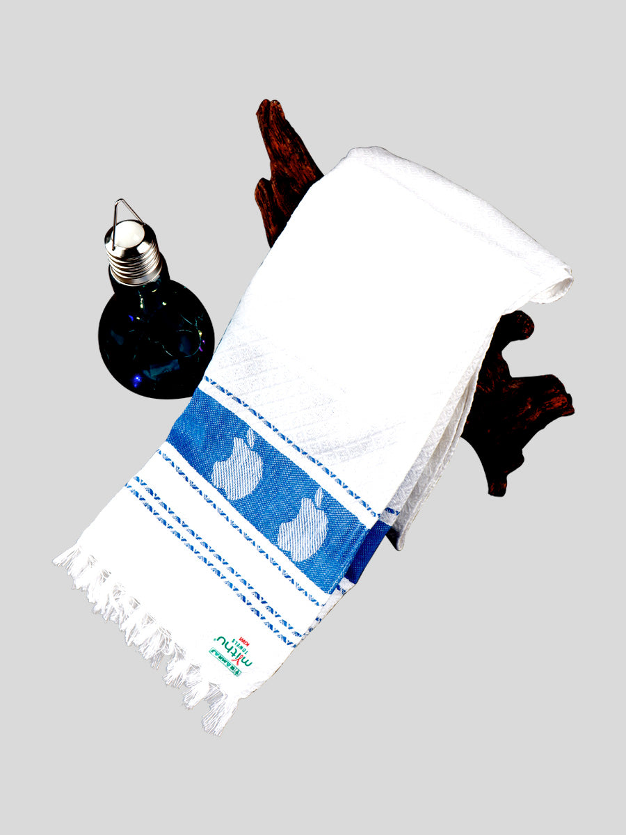 Cotton White Bath Towel Kiwi-View one