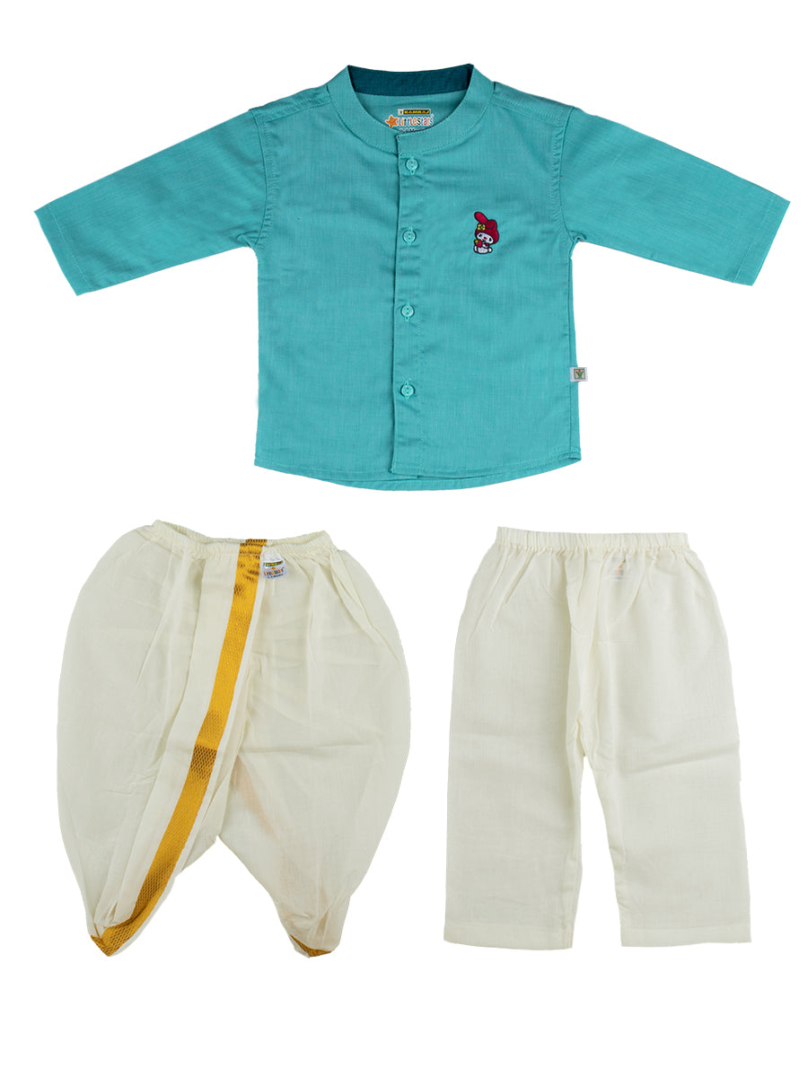 Newborn Baby Traditional Set Blue Full