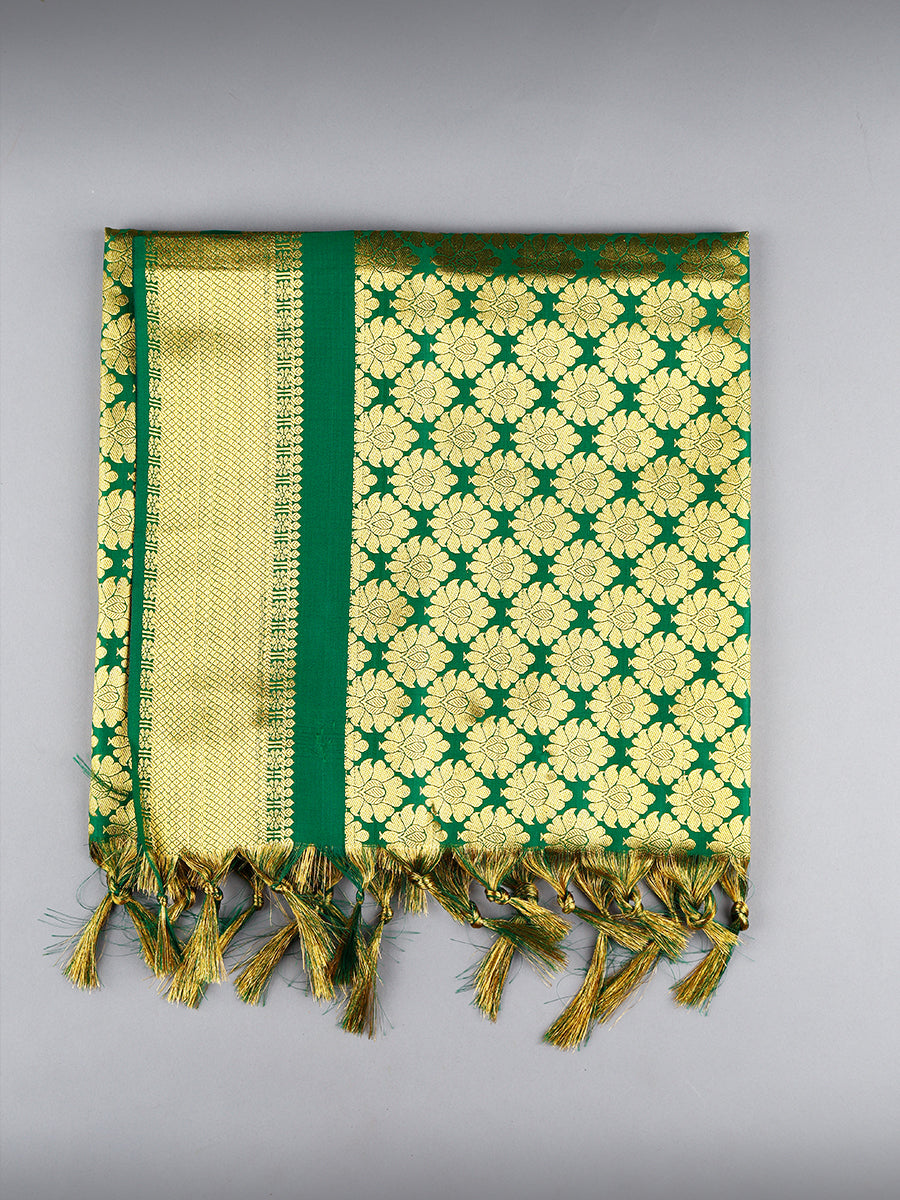 Jari Shawl/Ponnadai 506-Green