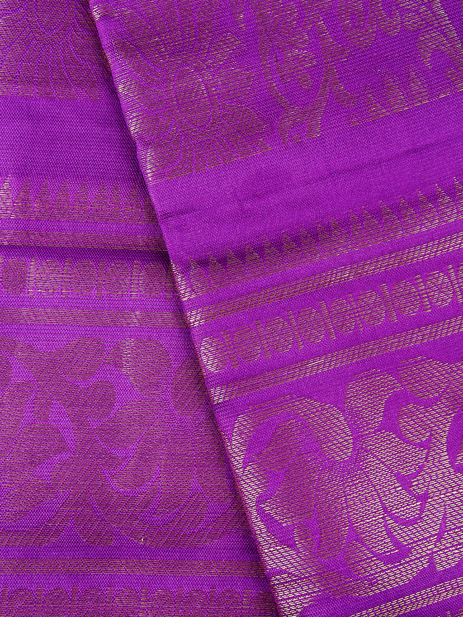 Jari Shawl/Ponnadai 09-Pattern view