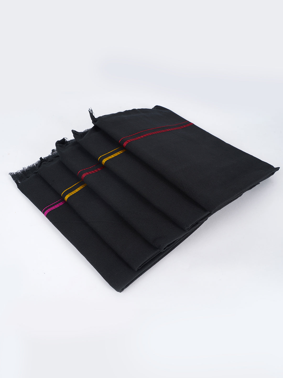Hariharan Black Towel (Pack of 2)-Mix view