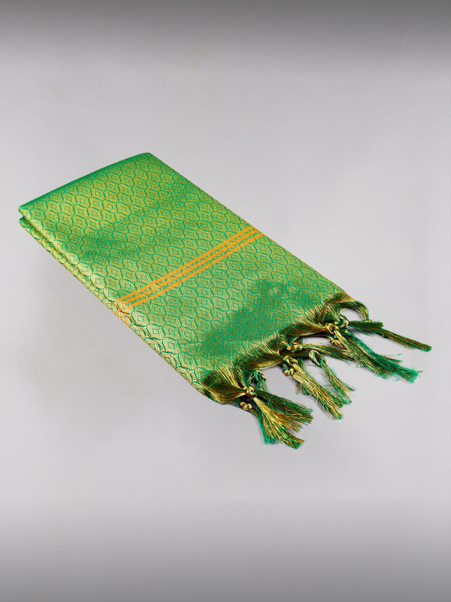 Jari Shawl/Ponnadai 016-Green