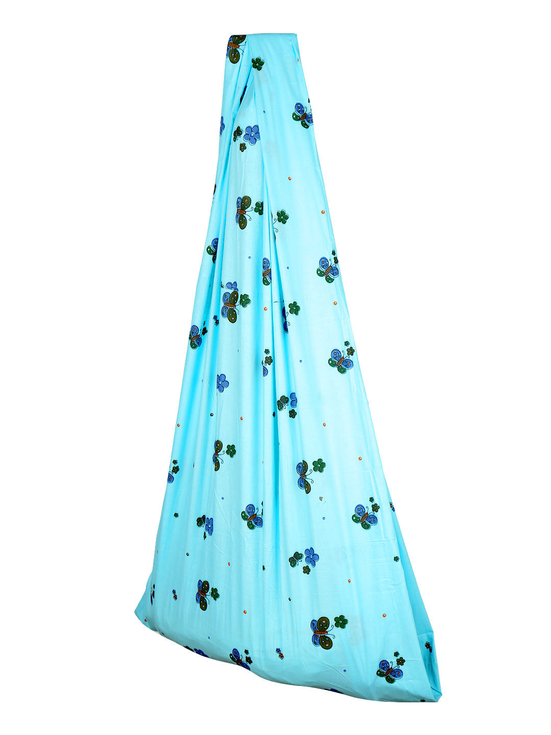 Premium Soft Cotton Colour Print Stitched Hammock/Cradle-View four