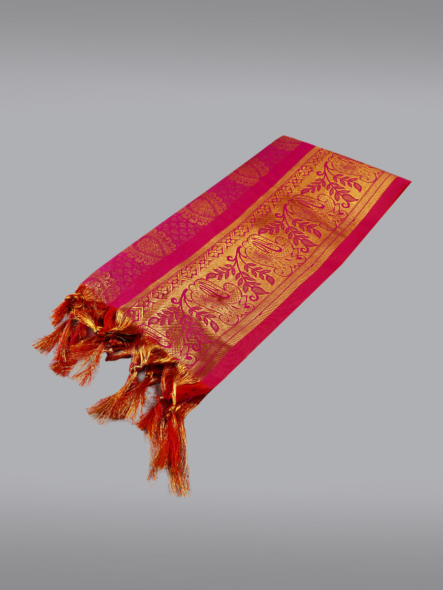 Jari Shawl/Ponnadai 213-Purple