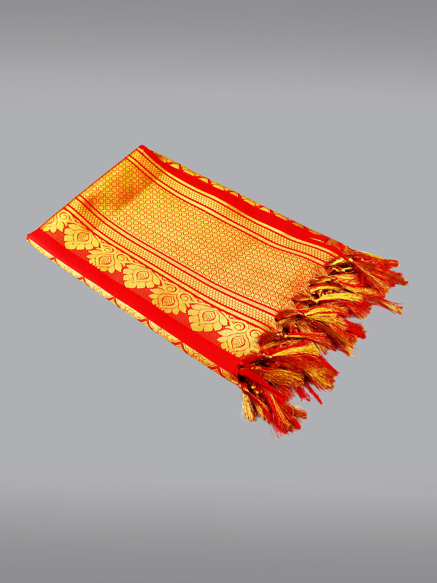 Jari Shawl/Ponnadai 510-Red