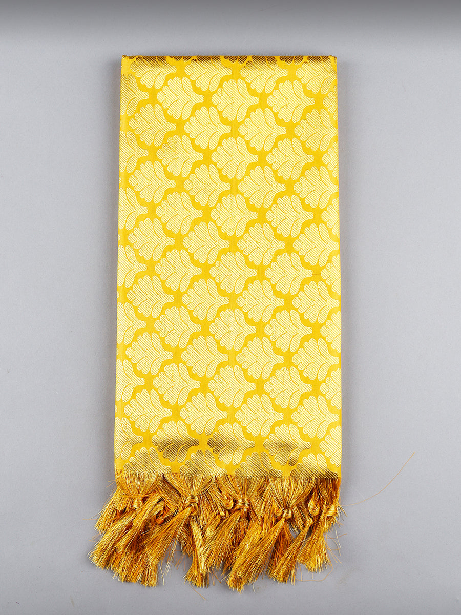 Jari Shawl/Ponnadai 506-Golden