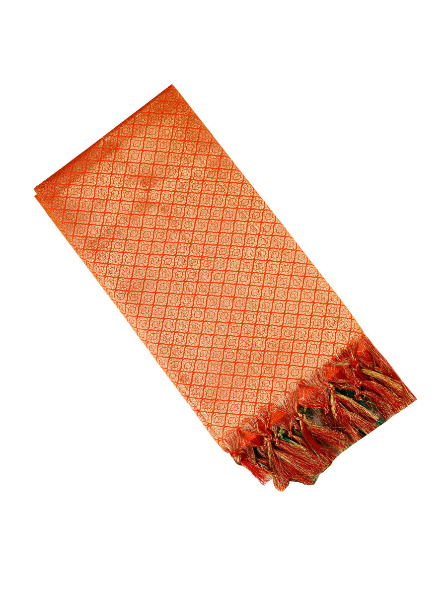 Multi Colour Jari Shawl/Ponnadai 505-View one