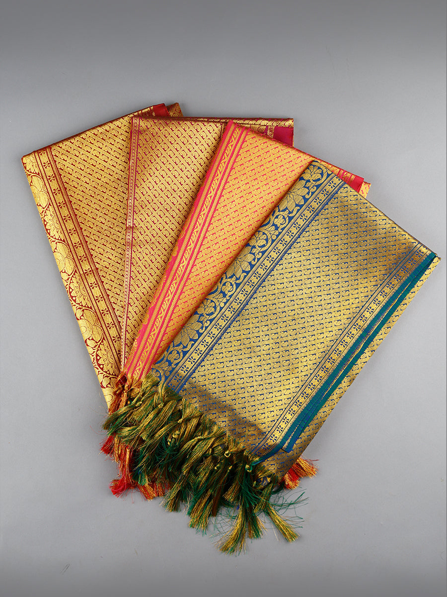 Jari Shawl/Ponnadai 208-Close view