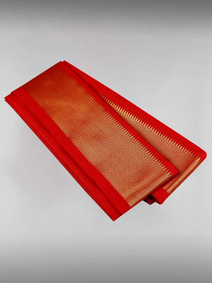 Jari Shawl/Ponnadai 213-Red
