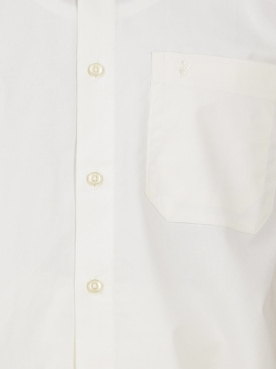 Mens Cotton Cream Shirt Half Sleeves Chiranjeevi-zoom view