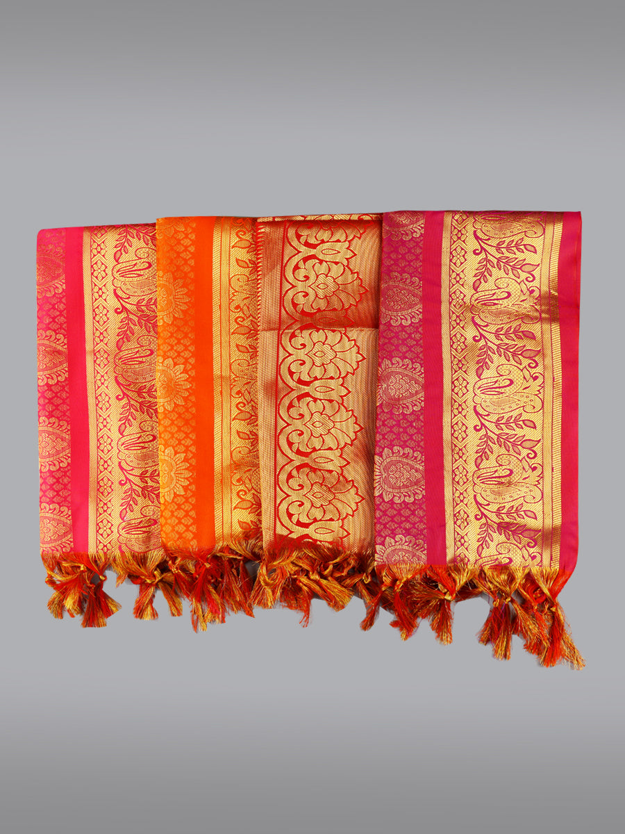 Jari Shawl/Ponnadai 213-Mix Colour