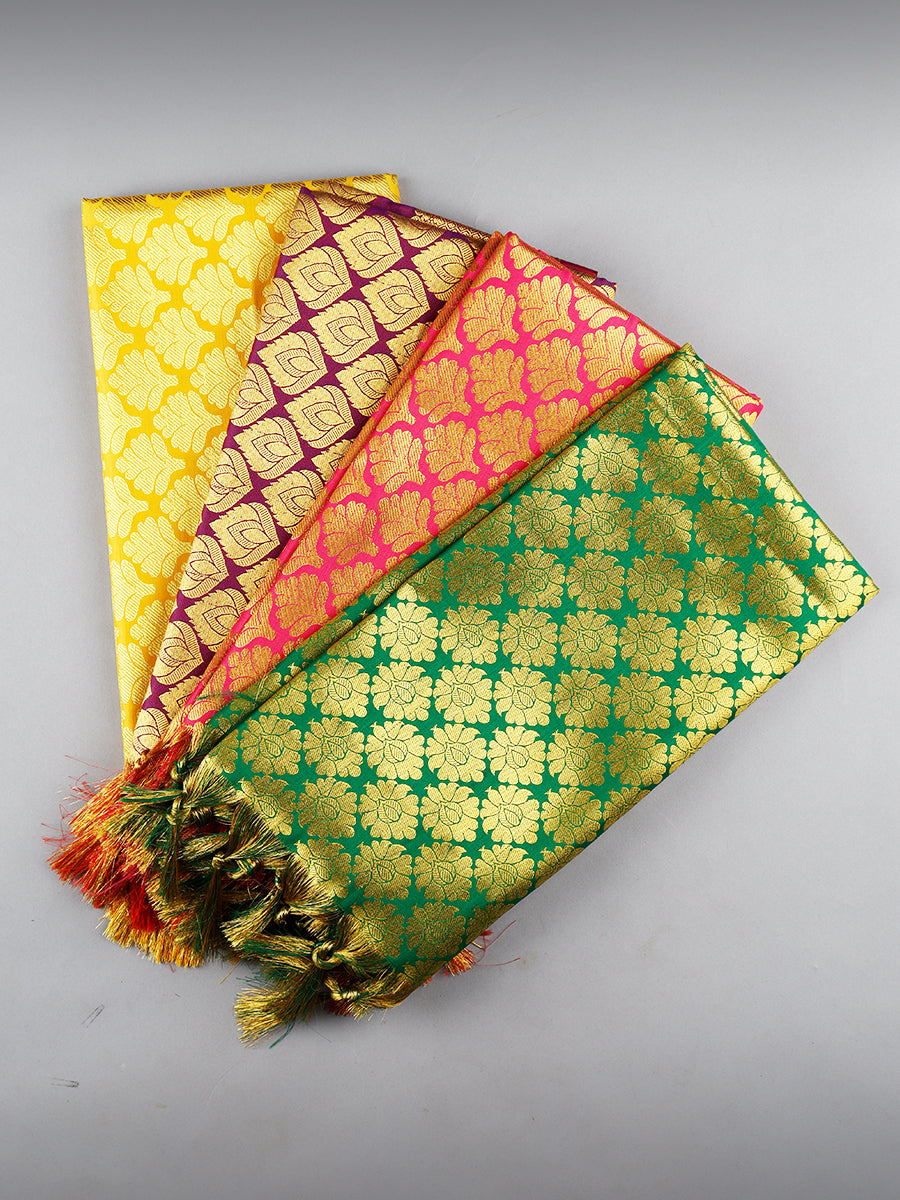 Jari Shawl/Ponnadai 506-Mix colourr