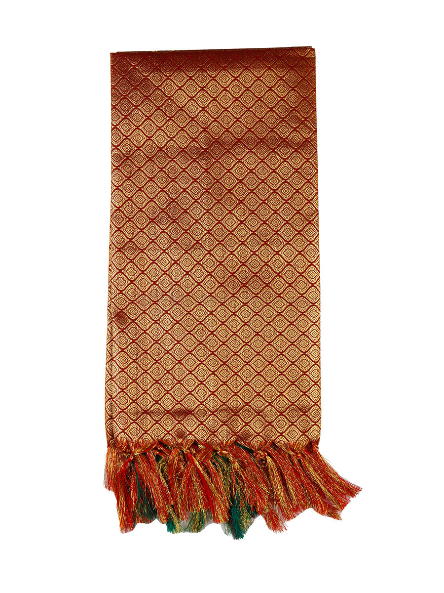 Multi Colour Jari Shawl/Ponnadai 505