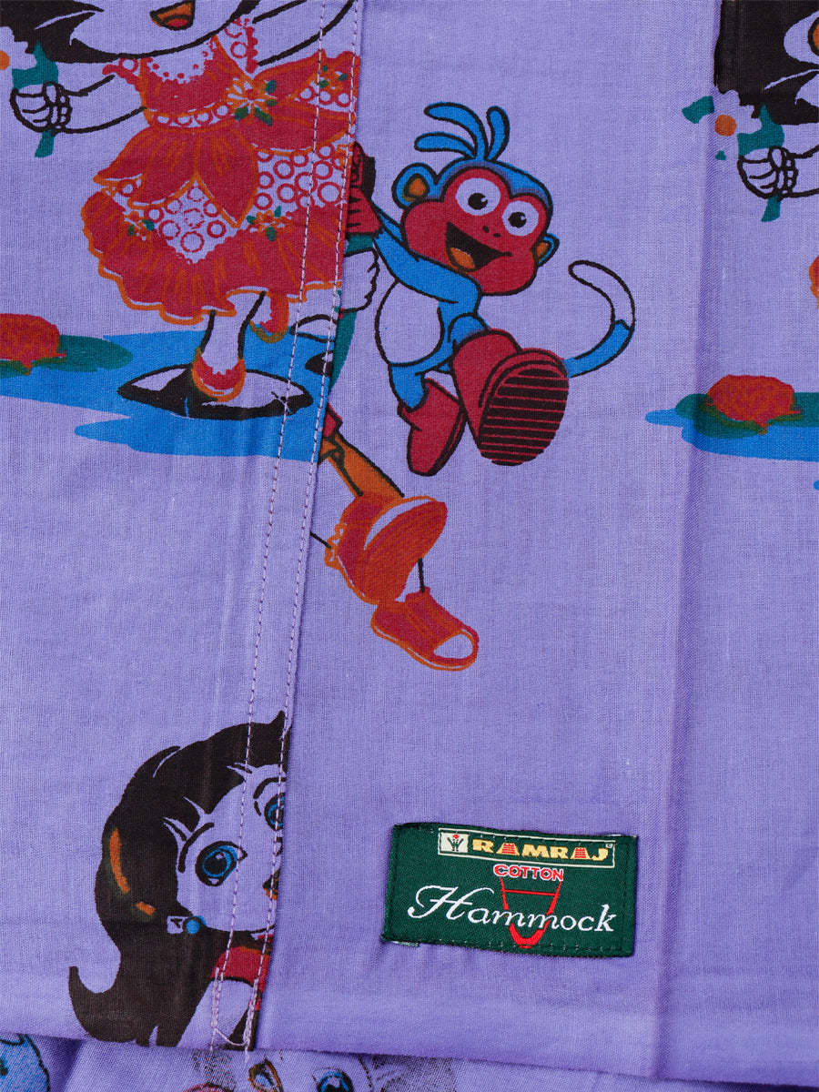 Premium Soft Cotton Colour Print Stitched Hammock/Cradle-Ad vertisement