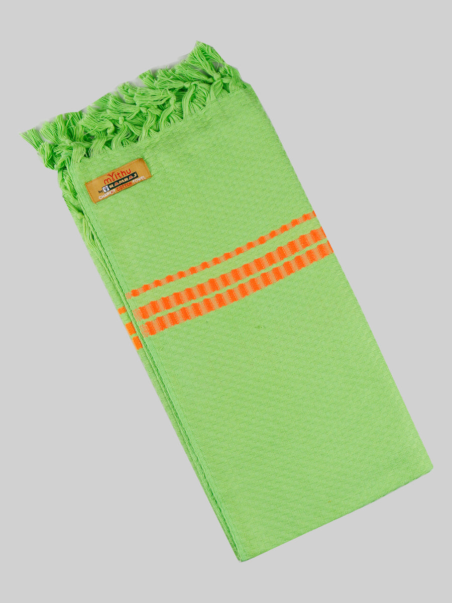 Cotton Colour Bath Towel Chariot-Green