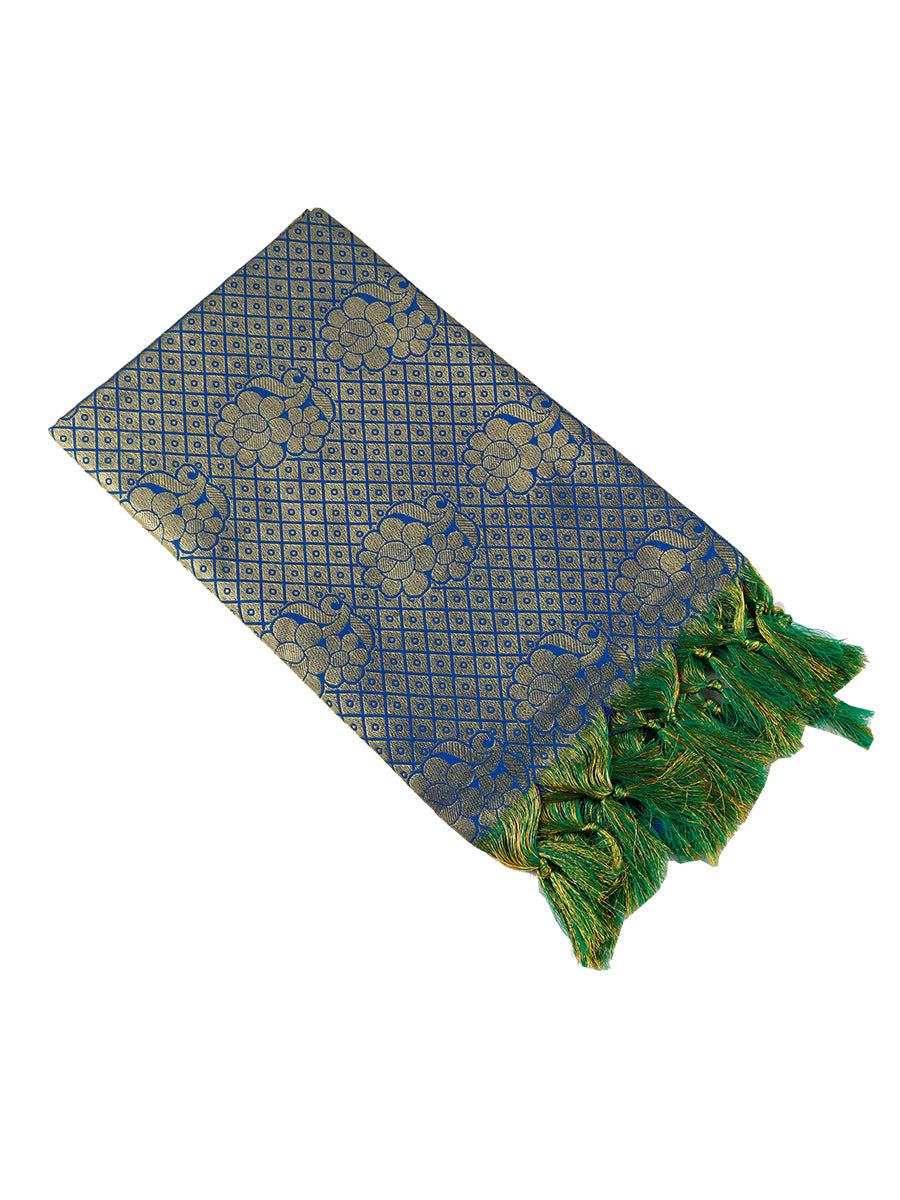 Jari Shawl/Ponnadai TSM01-Blue