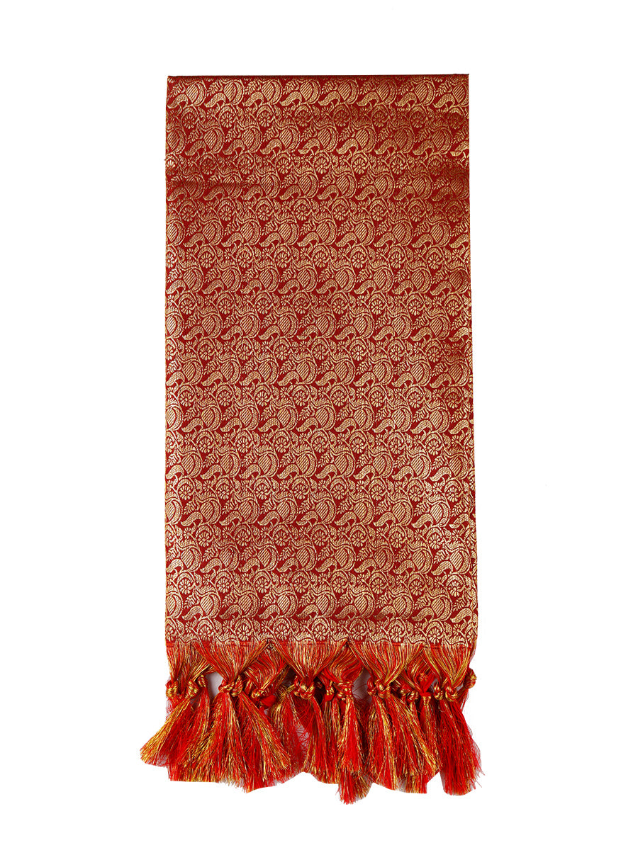 Jari Shawl/Ponnadai TSM01-Maroon