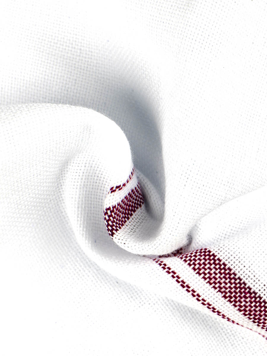 Cotton White Bath Towel NO4091 (2 PCs Pack)