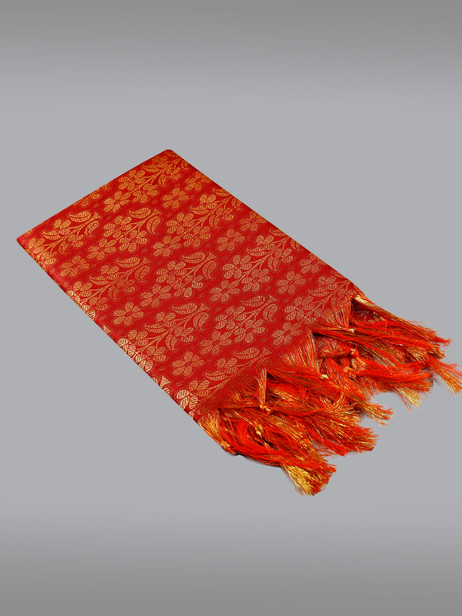 Jari Shawl/Ponnadai 002-Maroon