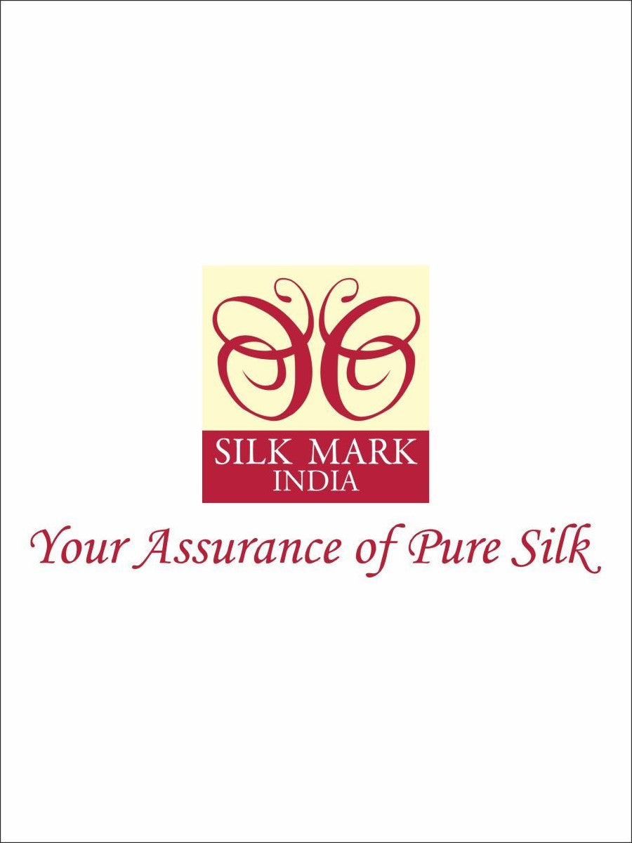 Mens Pure Silk 1" Double Dhoti & Towel Thirukalyan Orange-Ad vertisement