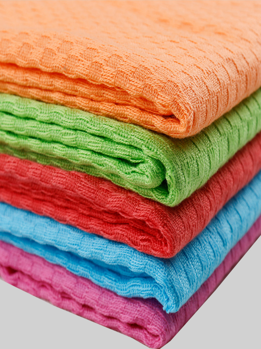 Cotton Colour Bath Towel Chariot-Zoom view