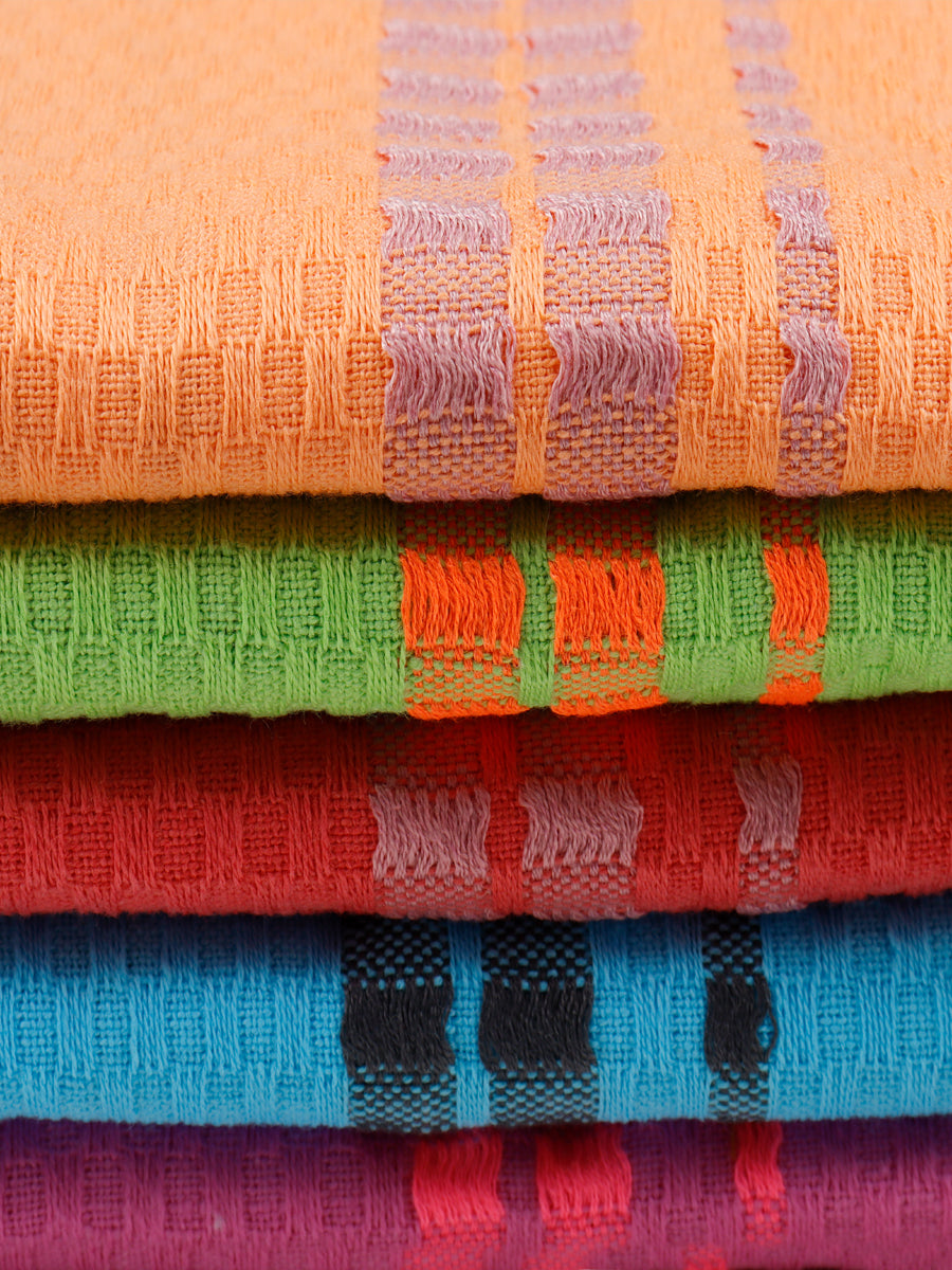 Cotton Colour Bath Towel Chariot-Zoom alternative view