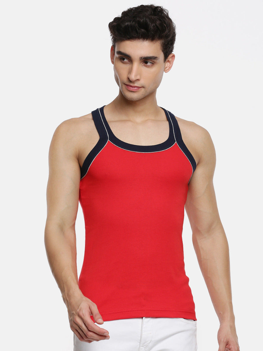Mens Cotton Gym Vest RN Color Archery RN 5001 (2 PCs Pack)