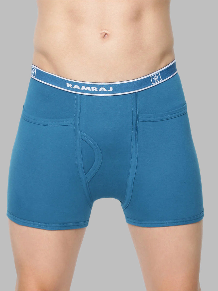 Cotton Back Patti 2 Pocket Trunk Fine Softex (2PCs Pack)-Front view