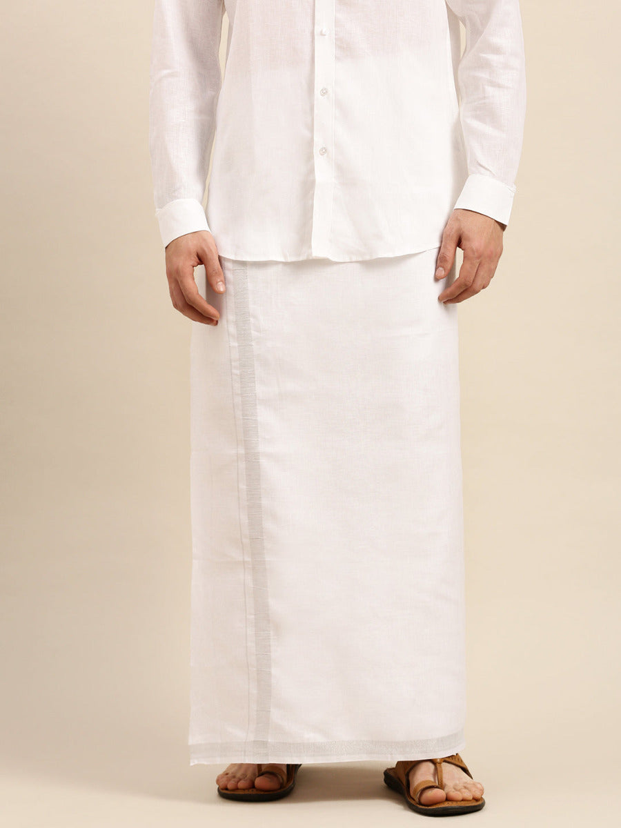 Buy Pure Linen Dhotis Online Shop for Best Linen Dhoti/Vesti