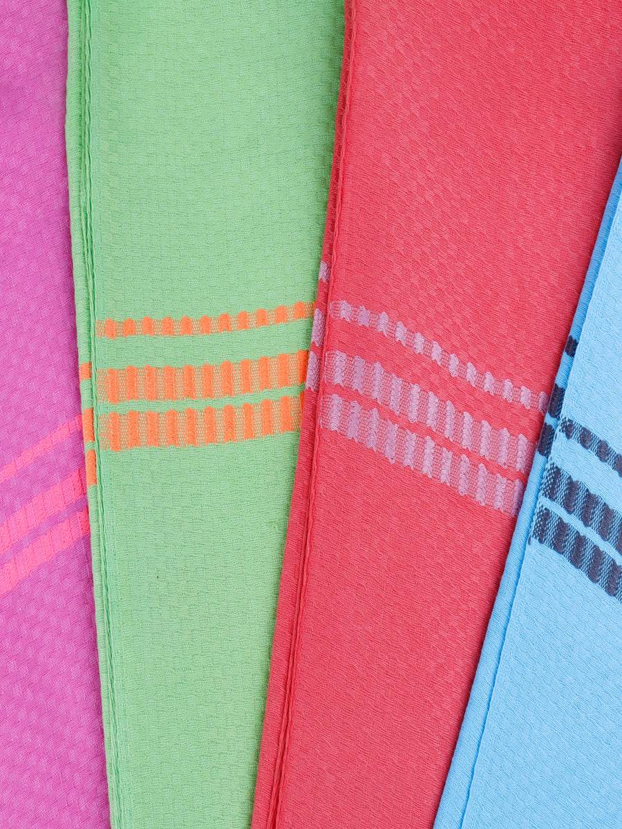 Cotton Colour Bath Towel Chariot-Close view