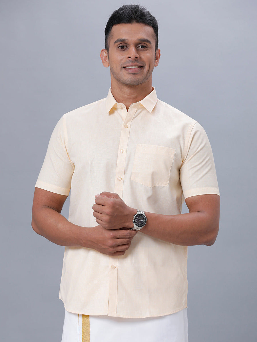 Men Cotton Blend Shirt Sandal T1 GC12