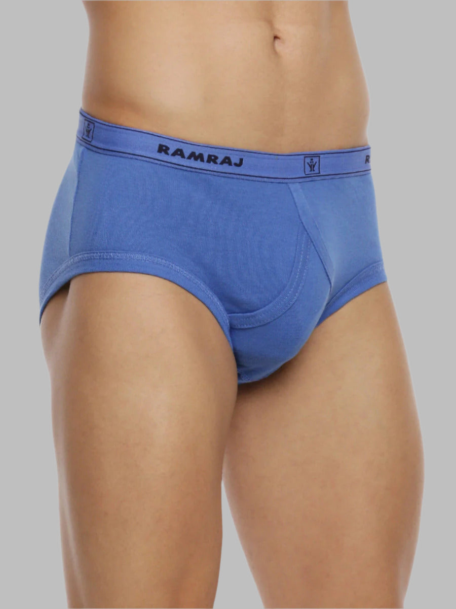 Soft Combed Rib Solid Outer Elastic Y-Front Brief Arrow Y (2PCs Pack)-Side view
